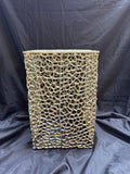 Gold Coral Table End Table SMALL