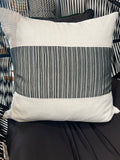 Wicker Striped Pillow