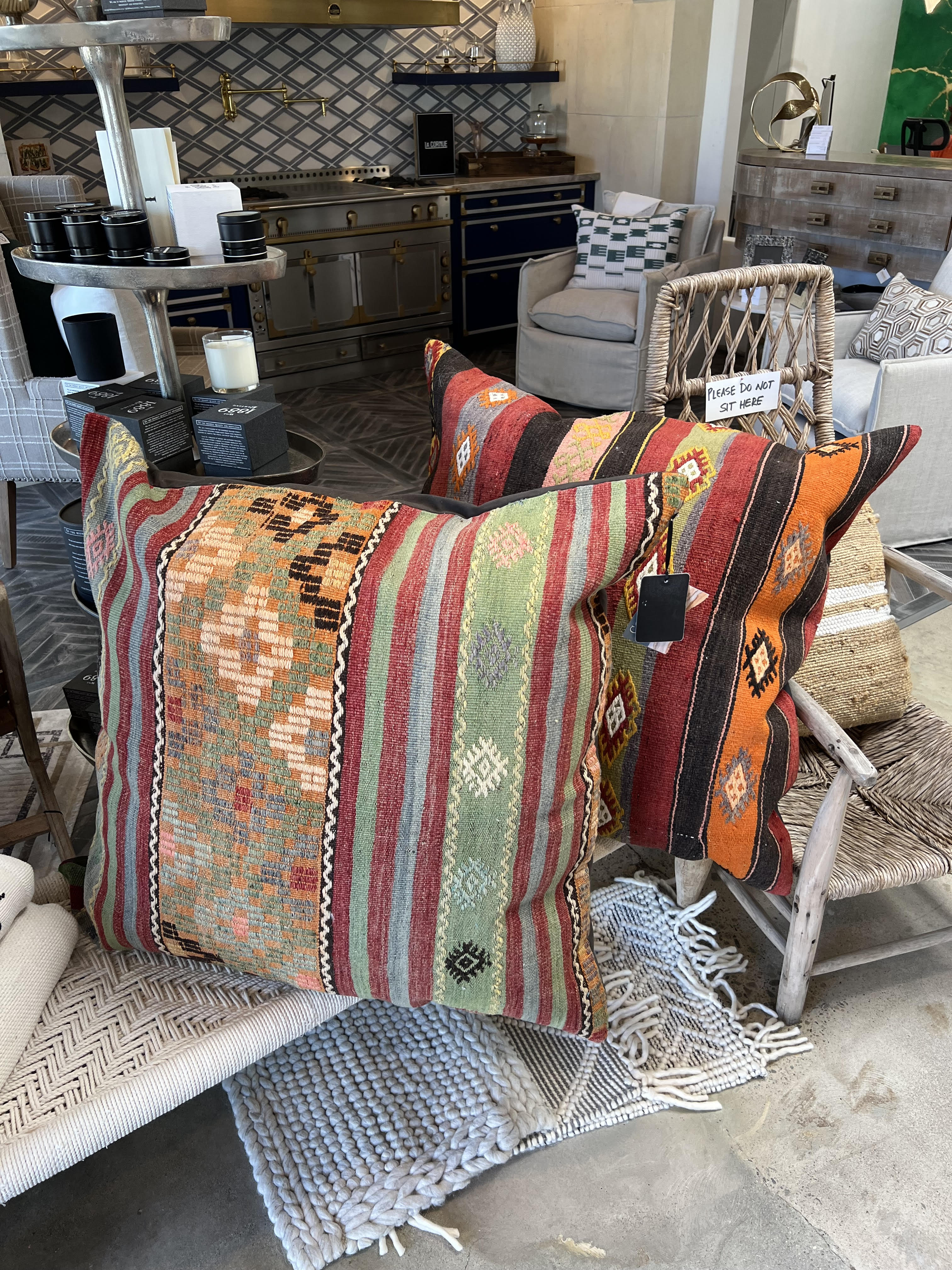 Oversized Tribal Pillow