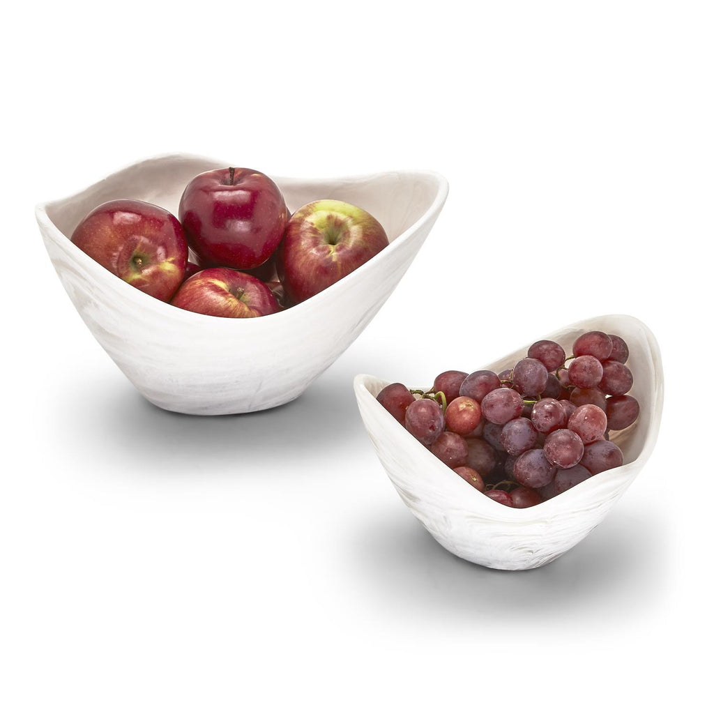 Archipelago Marbleized Organic Bowl (Set of 2)