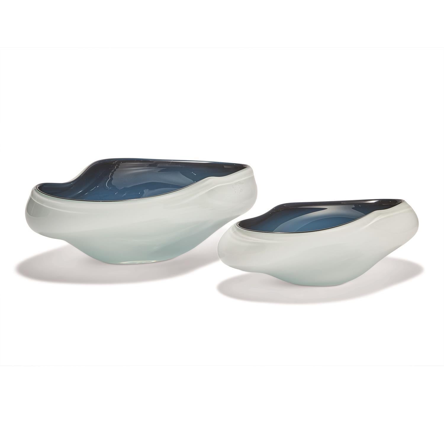 Freeform Glass Bowl (Set of 2)