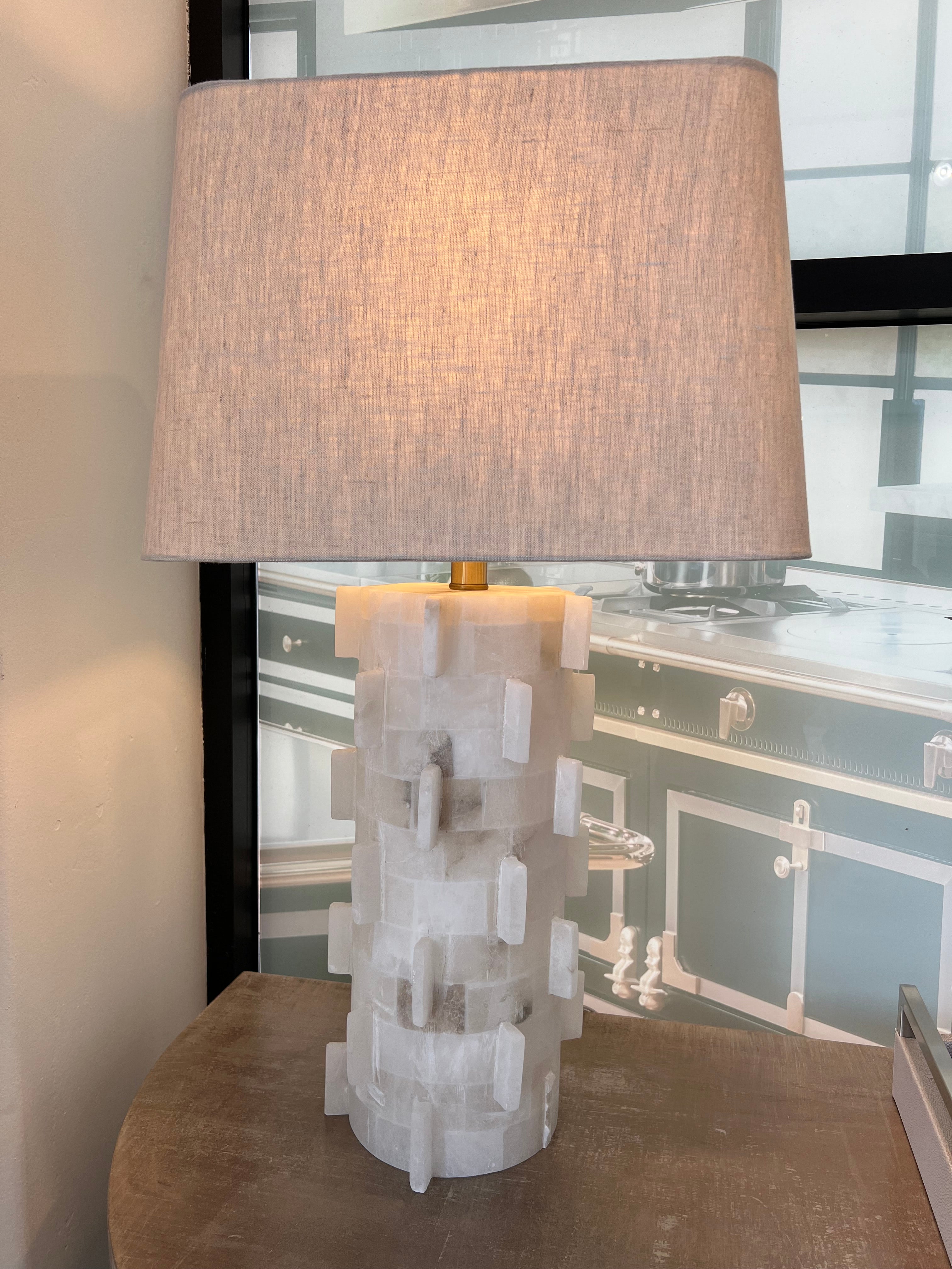 Alabaster Table Lamp