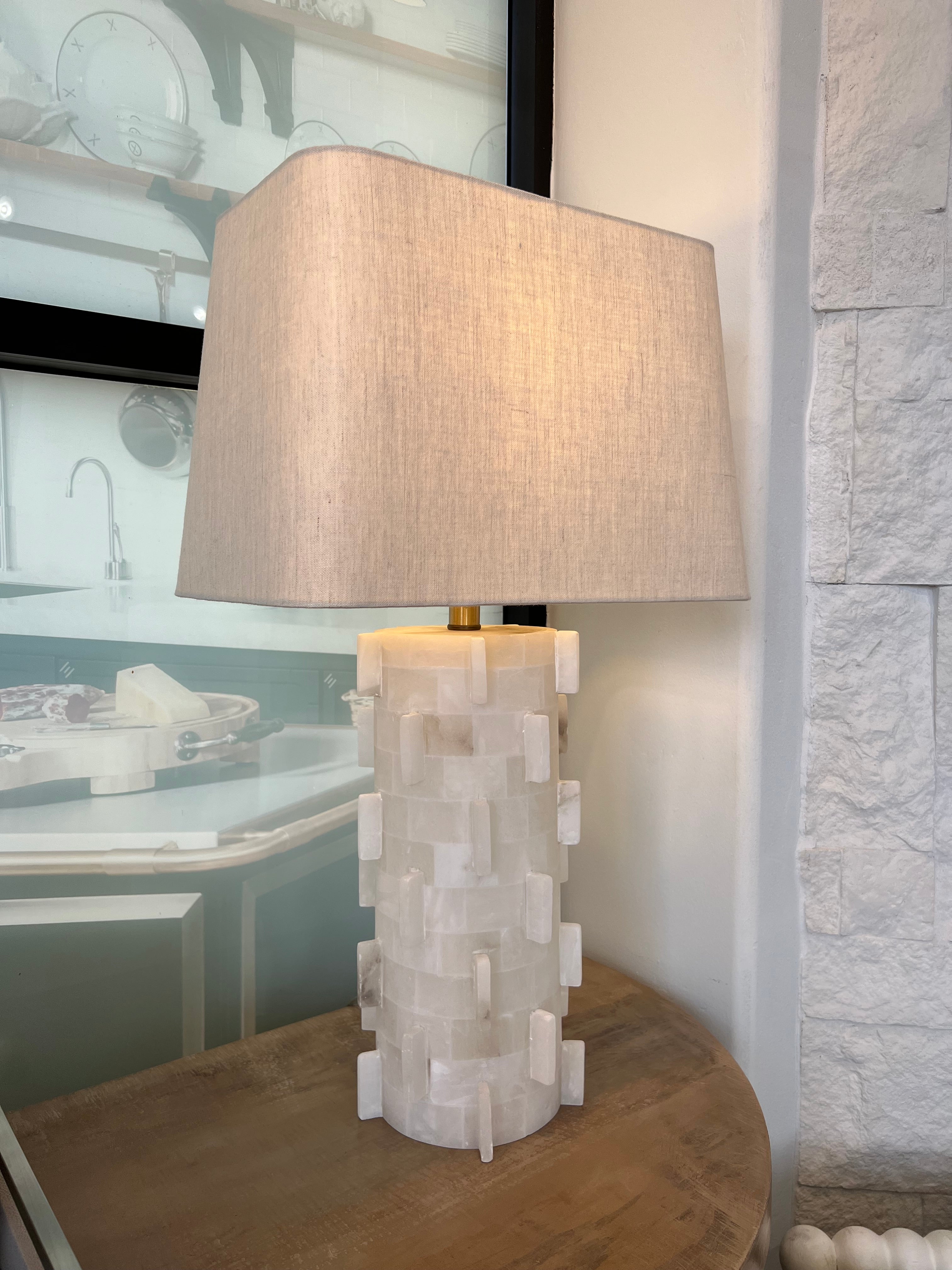 Alabaster Table Lamp