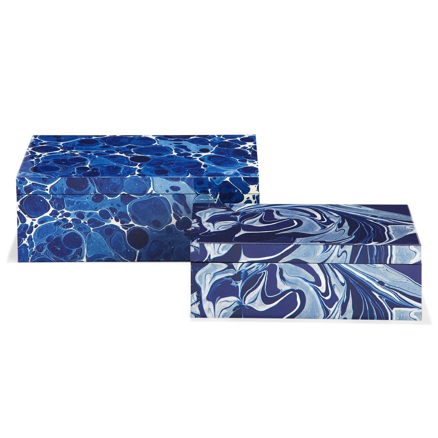 Atlantis Hinged Box (Set of 2)