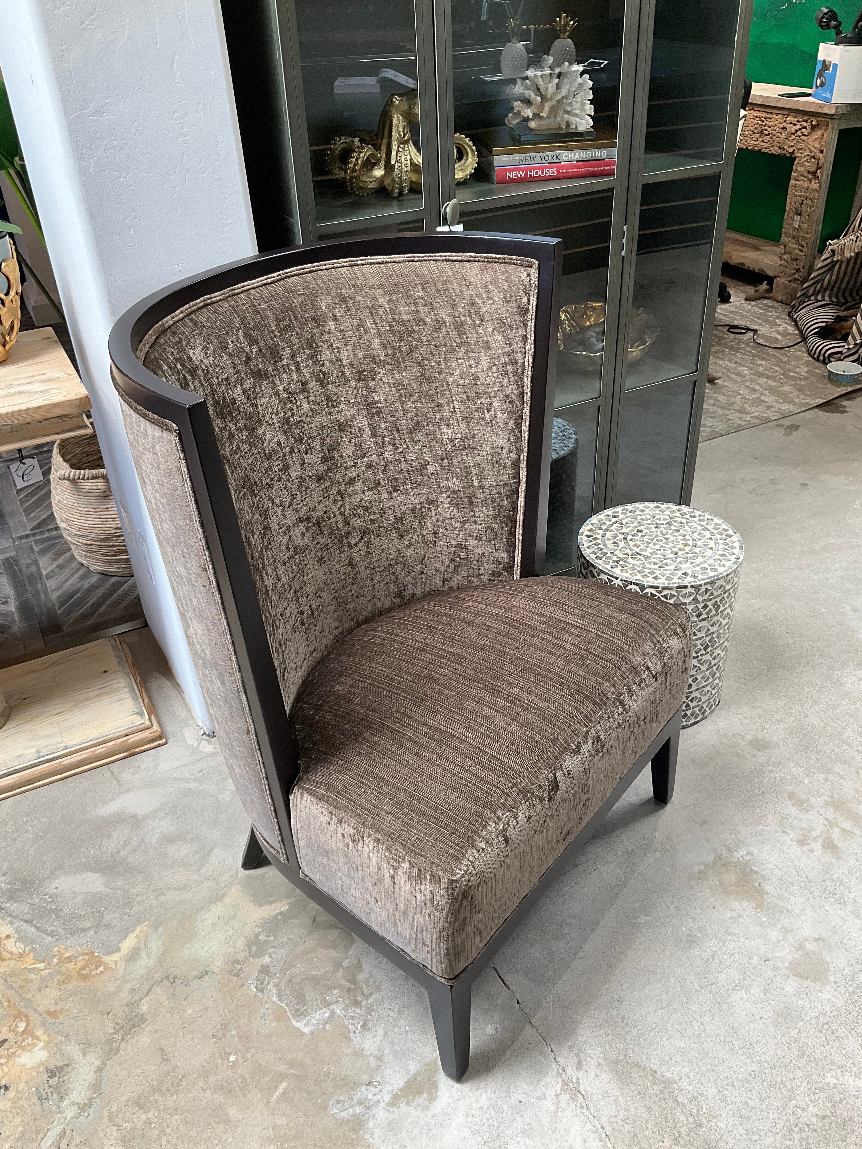 Velvet Club Chair